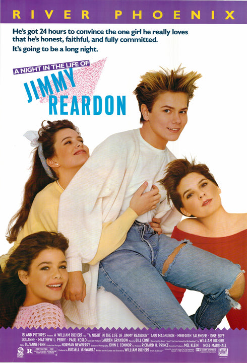 jimmy reardon 1988 one sheet poster rolled